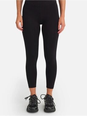 MATE the Label Black High-Rise Ankle Leggings